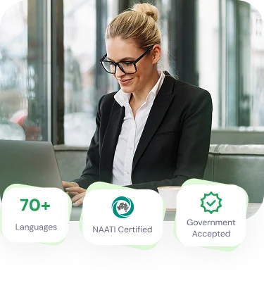 NAATI certified translation services illustration