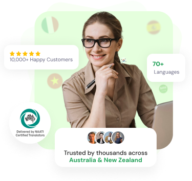 NAATI certified translation services illustration
